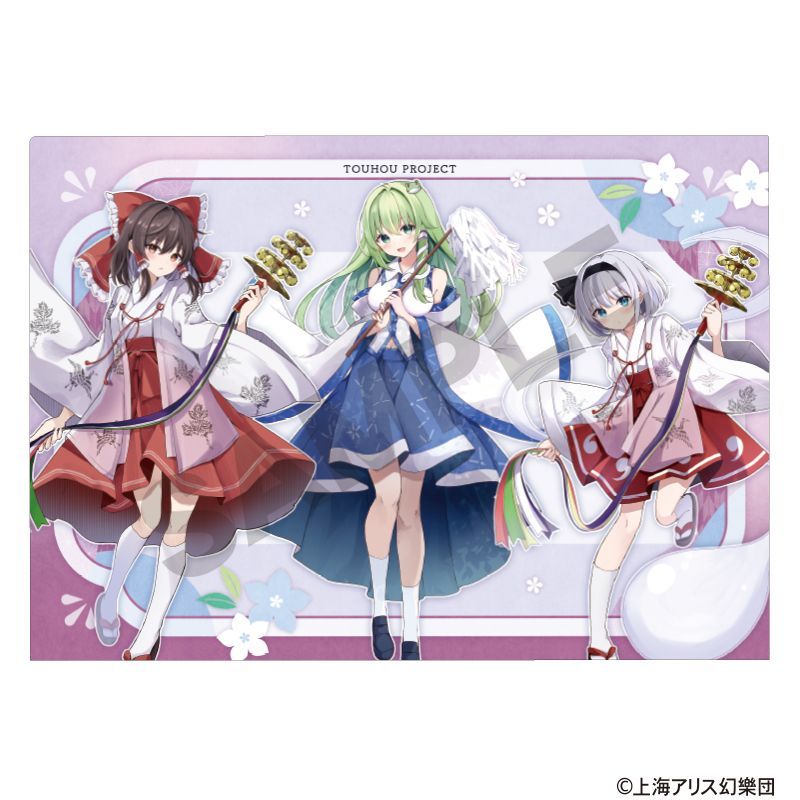 東方Project シングルクリアファイル 集合 夏越の祓