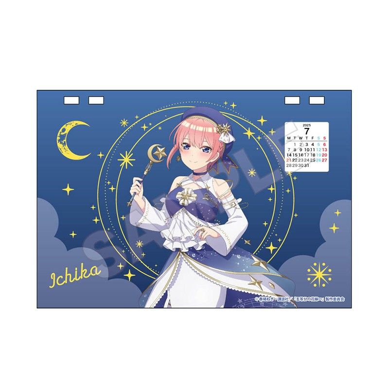 五等分の花嫁∽ デスクカレンダー 2025