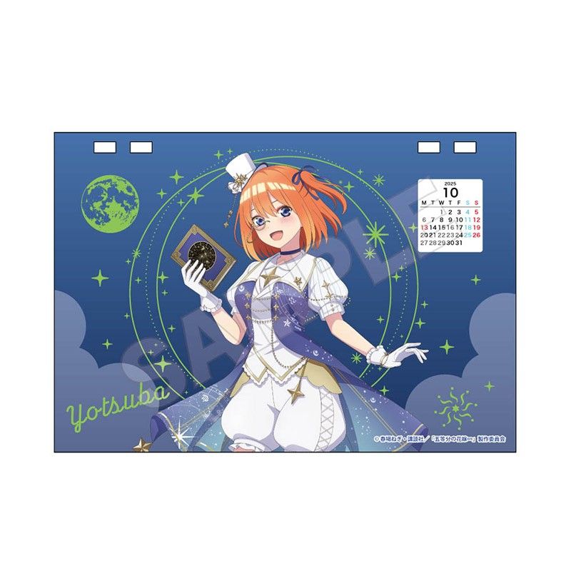 五等分の花嫁∽ デスクカレンダー 2025