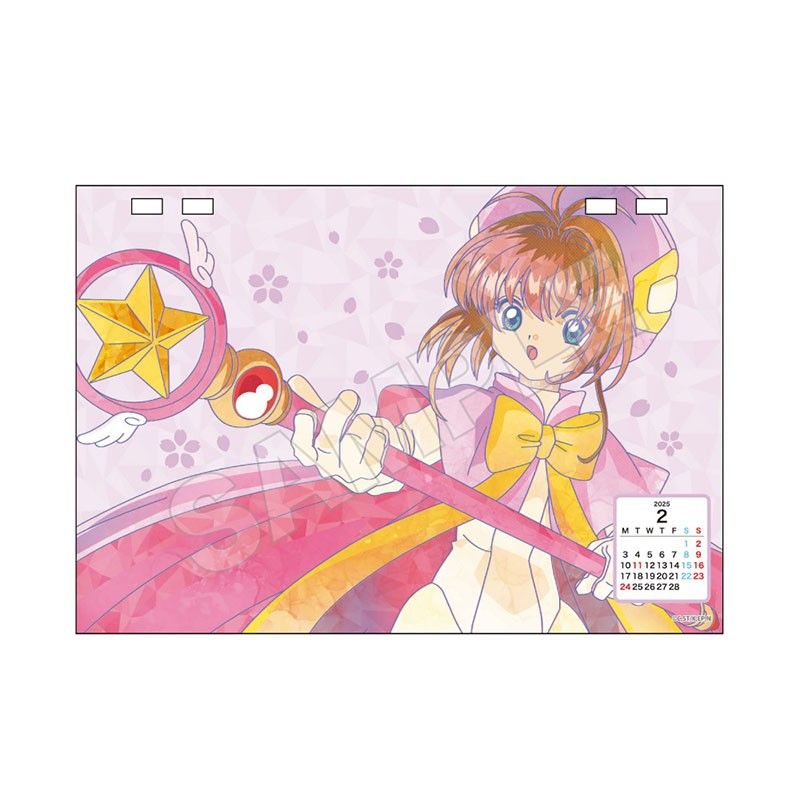 カードキャプターさくら Jewel Flash デスクカレンダー 2025