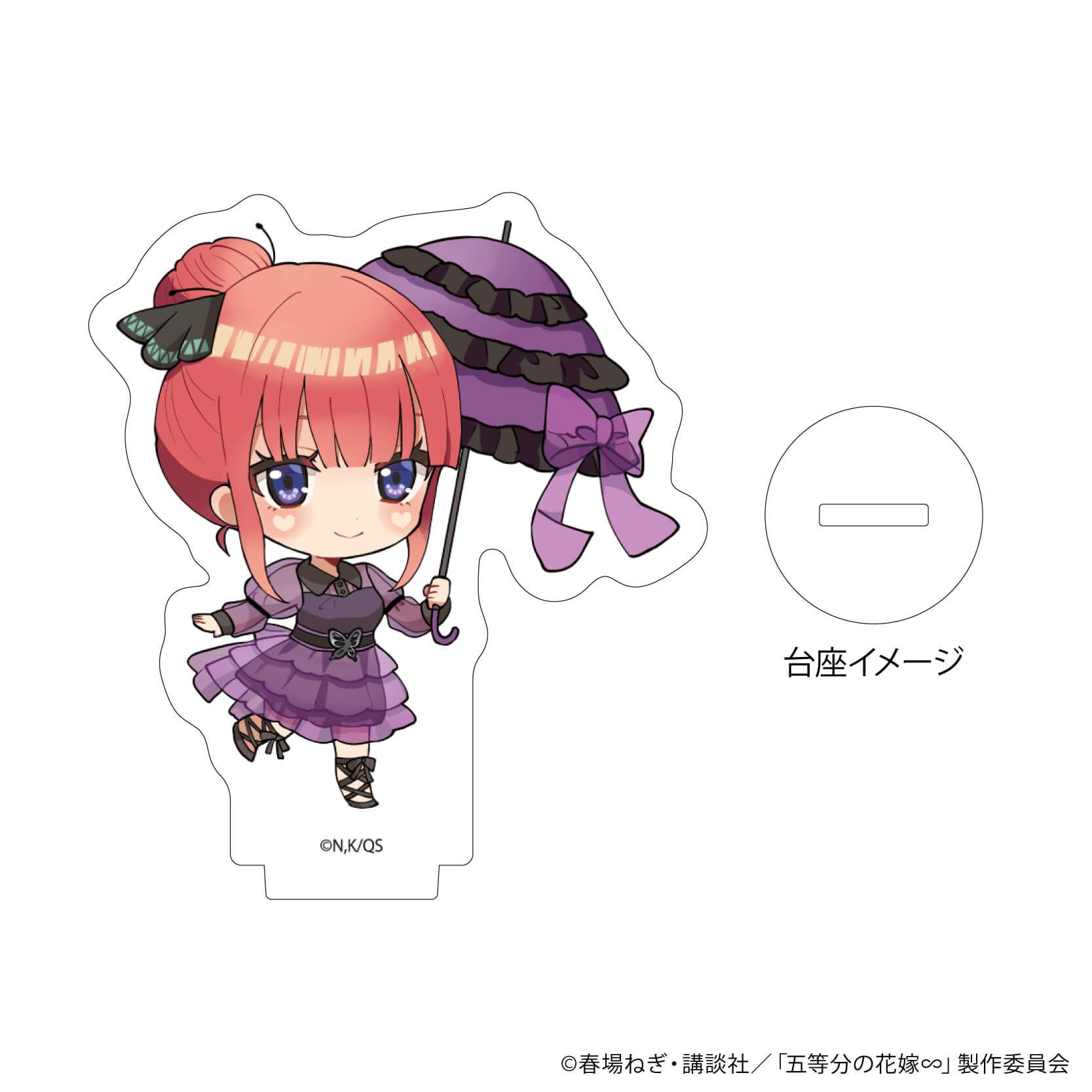 アクリルぷちスタンド「五等分の花嫁∽」03/サーカス団ver. コンプリートBOX(全5種)(ミニキャライラスト)