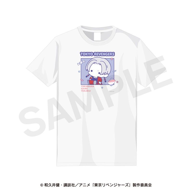 東京リベンジャーズ Tシャツ(ぷにきゅーと) 04 黒川イザナ Lサイズ