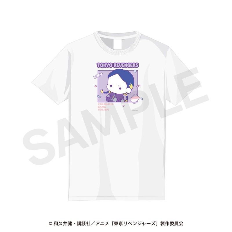 東京リベンジャーズ Tシャツ(ぷにきゅーと) 06 灰谷蘭 Lサイズ