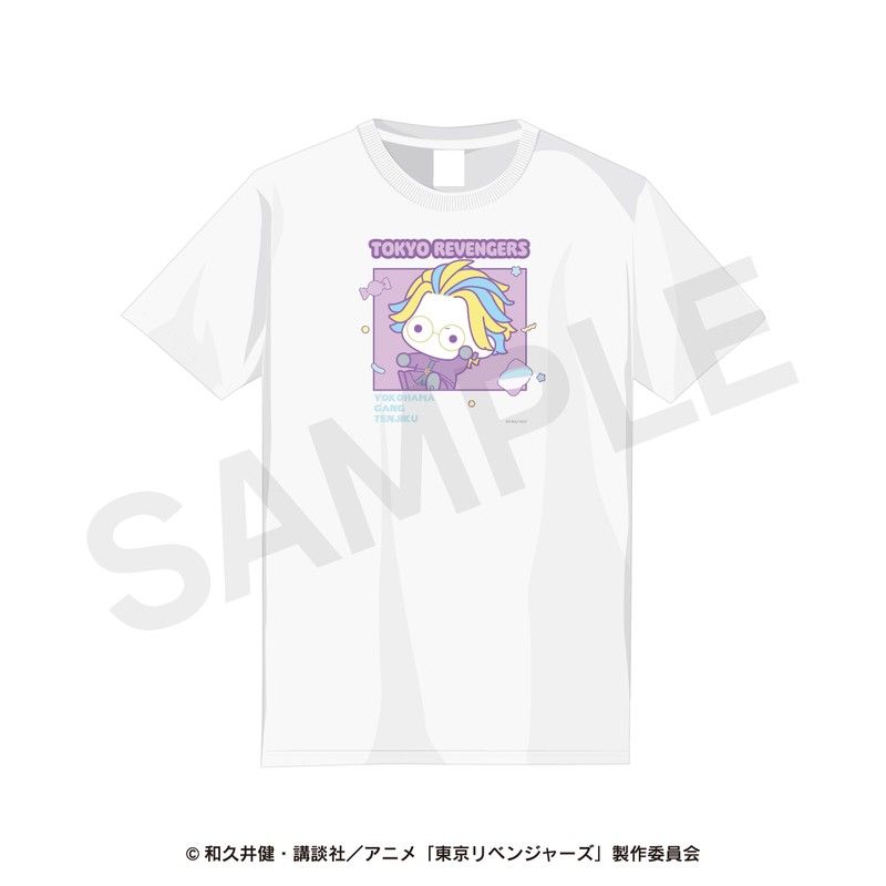 東京リベンジャーズ Tシャツ(ぷにきゅーと) 07 灰谷竜胆 Lサイズ