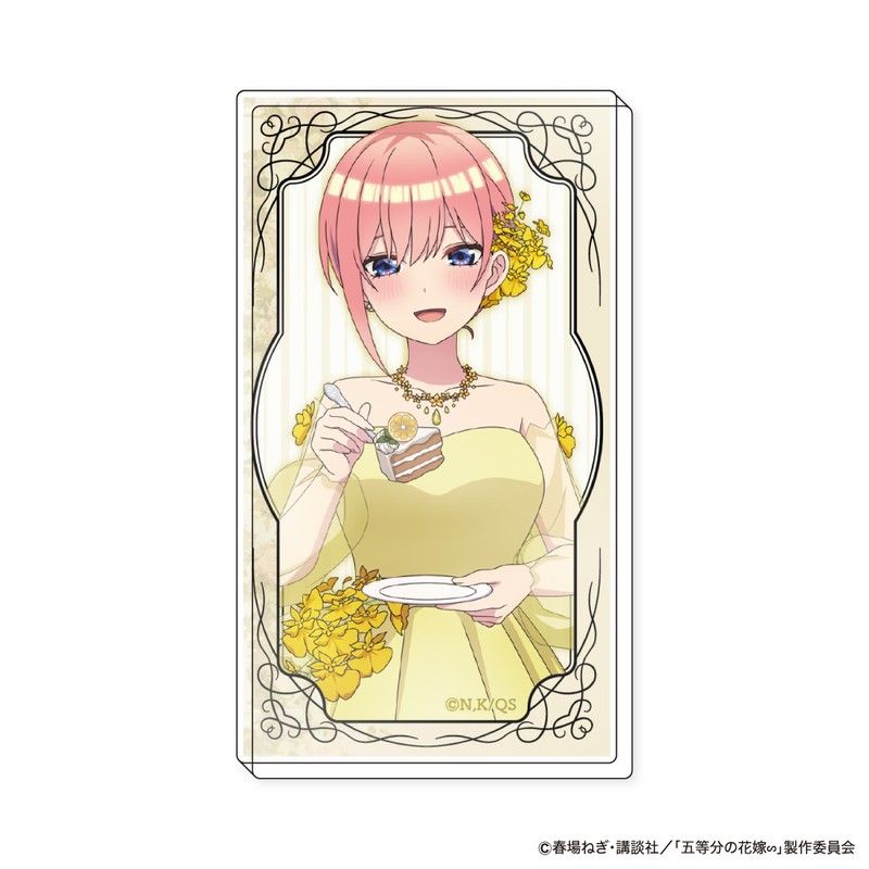 五等分の花嫁∽ アクリルブロック First Bite Ver. A 中野一花