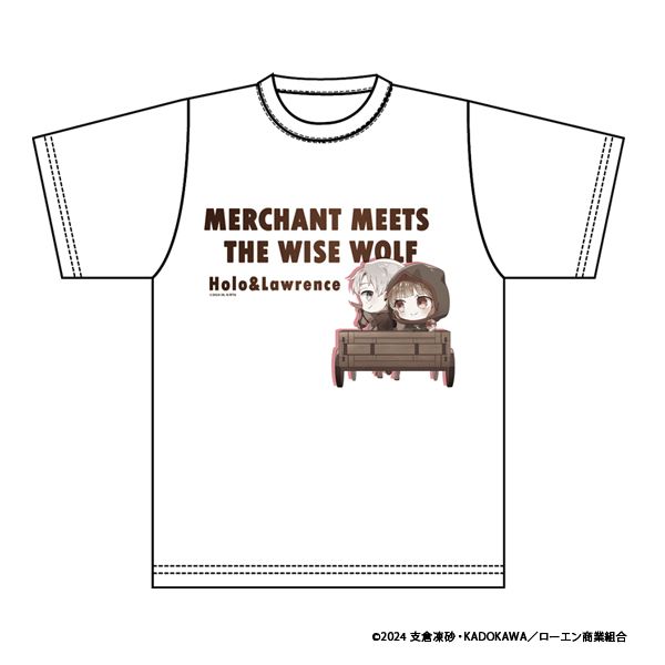 狼と香辛料 ぷちちょこグラフィックTシャツ【馬車】