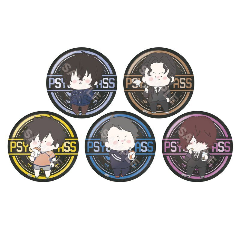 PSYCHO-PASS サイコパス ちるコレ メタリック缶バッジ 01