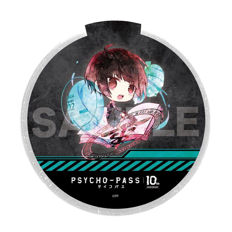 PSYCHO-PASS サイコパス キャラでるアート 光るデザインコースター 02 常守朱