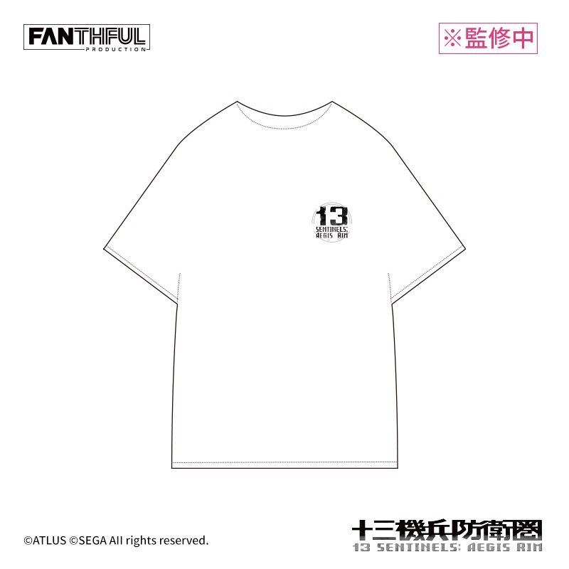 FANTHFUL 十三機兵防衛圏 Tシャツ(白) S