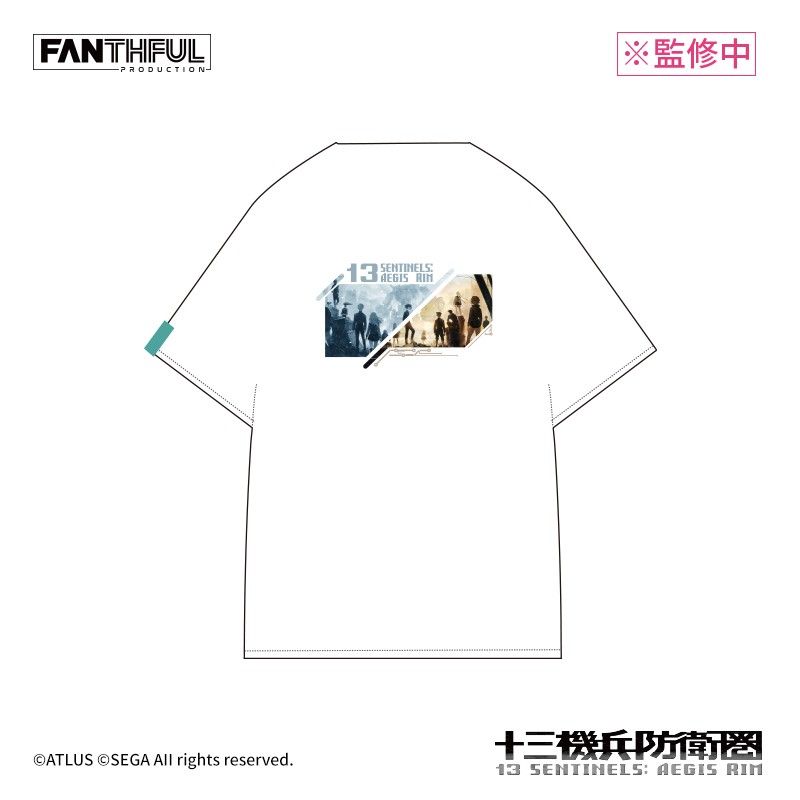 FANTHFUL 十三機兵防衛圏 Tシャツ(白) S