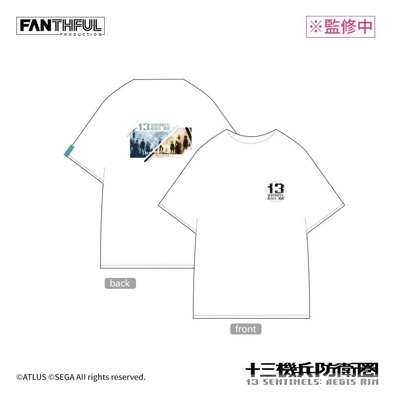 FANTHFUL 十三機兵防衛圏 Tシャツ(白) S