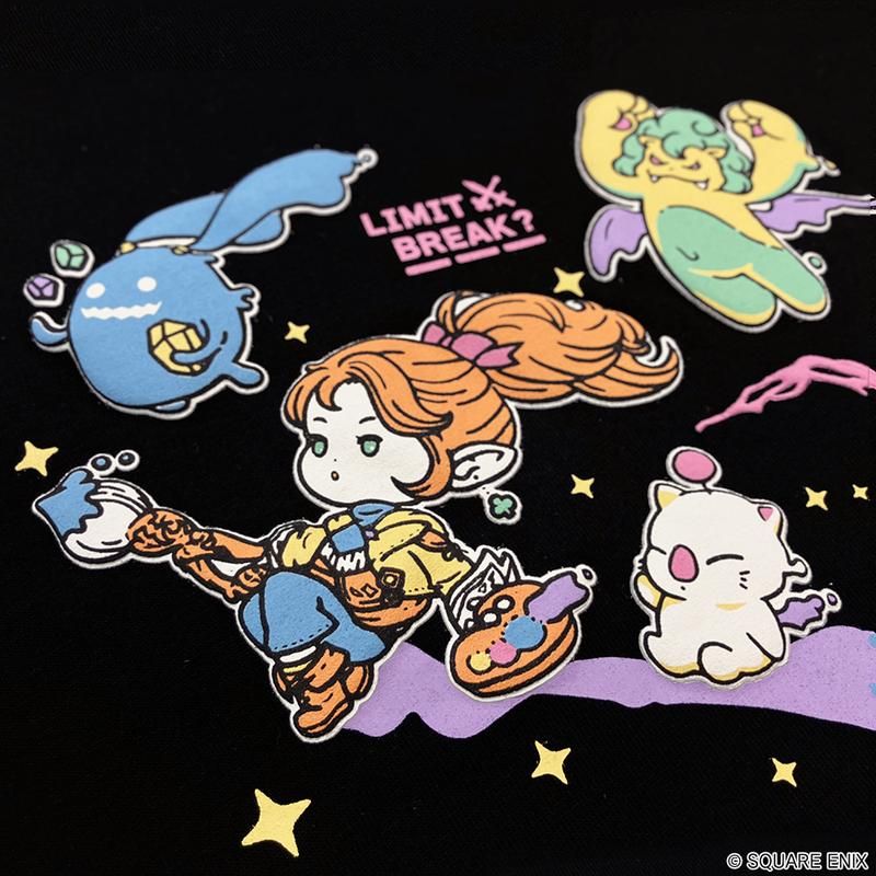 ファイナルファンタジーXIV Tシャツ ピクトマンサー ブラック Lサイズ