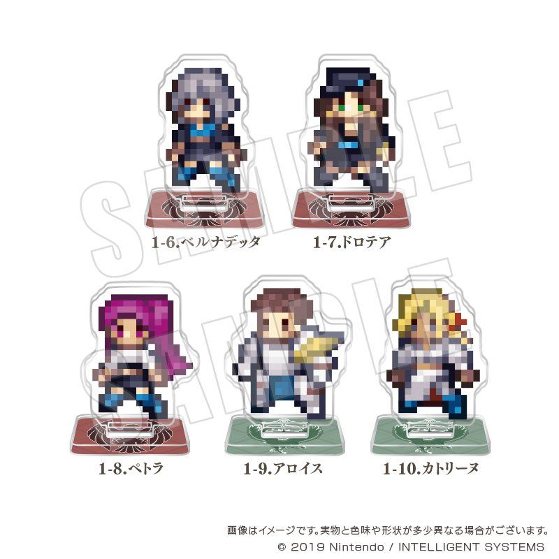 ファイアーエムブレム 風花雪月 ドットアクリルフィギュアコレクション Vol.1