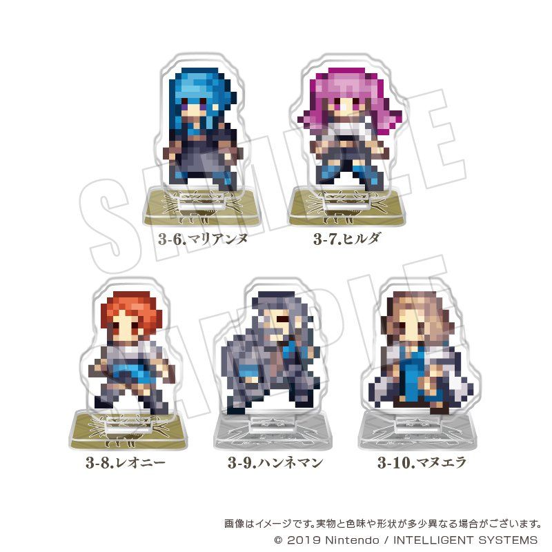 ファイアーエムブレム 風花雪月 ドットアクリルフィギュアコレクション Vol.3