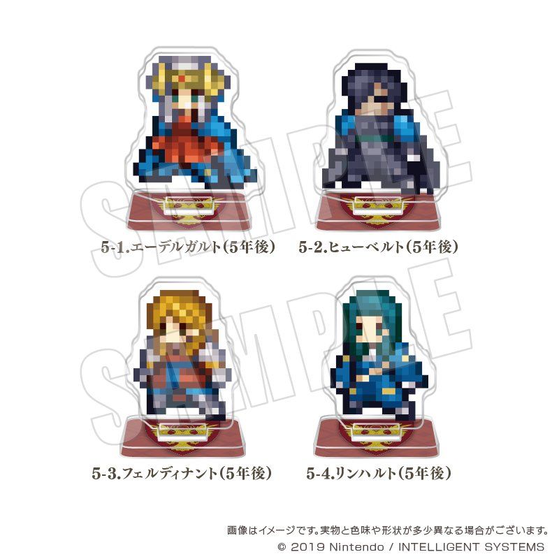 ファイアーエムブレム 風花雪月 ドットアクリルフィギュアコレクション Vol.5