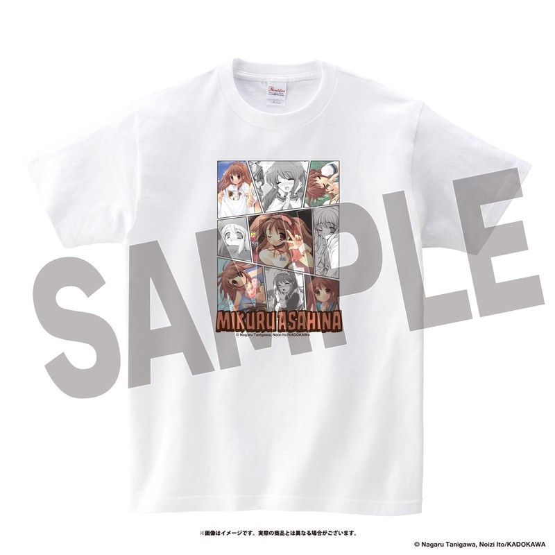 涼宮ハルヒの憂鬱 半袖Tシャツ 朝比奈みくる Lサイズ