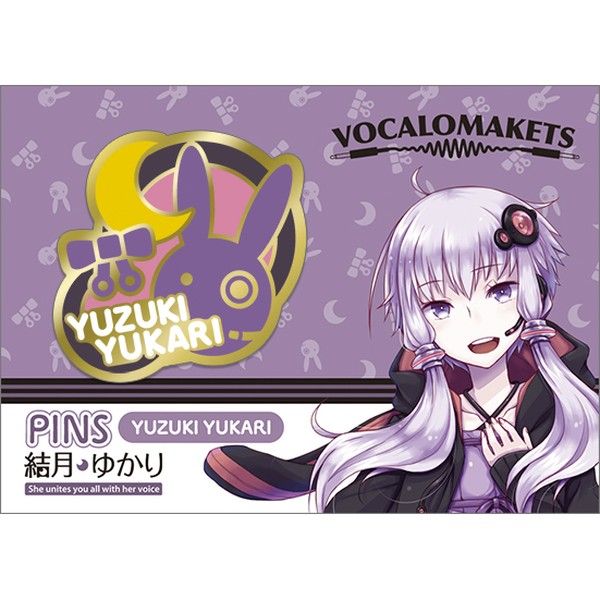 VOCALOMAKETS ピンズ 結月ゆかり