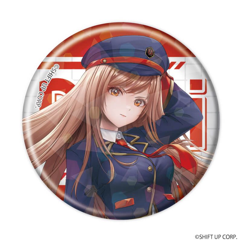 ホログラム缶バッジ(57mm)「勝利の女神：NIKKE」01/コンプリートBOX(全5種)(描き起こしイラスト)