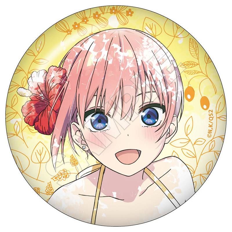 五等分の花嫁* 缶バッジ こもれびアート 中野一花