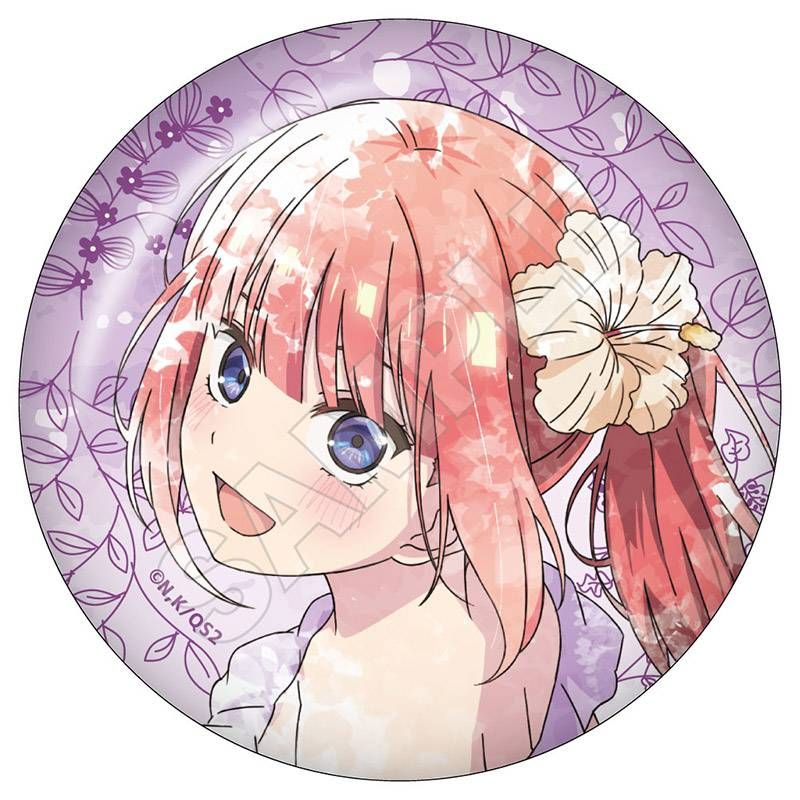 五等分の花嫁* 缶バッジ こもれびアート 中野二乃