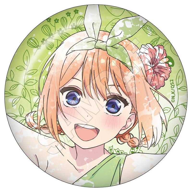 五等分の花嫁* 缶バッジ こもれびアート 中野四葉