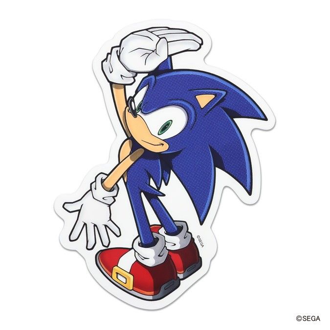 ソニック・ザ・ヘッジホッグ トラベルステッカー 1 SONIC