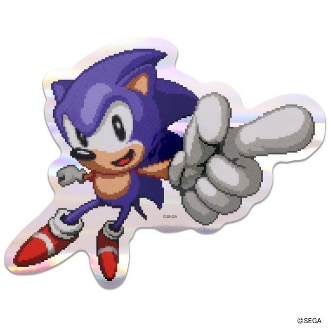 ソニック・ザ・ヘッジホッグ プリズムトラベルステッカー 4 SONIC(PIXELS)