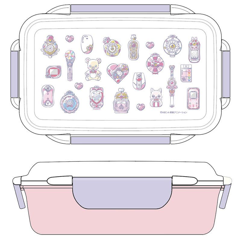 プリキュアオールスターズ ランチボックス PCD-500(仕切付)