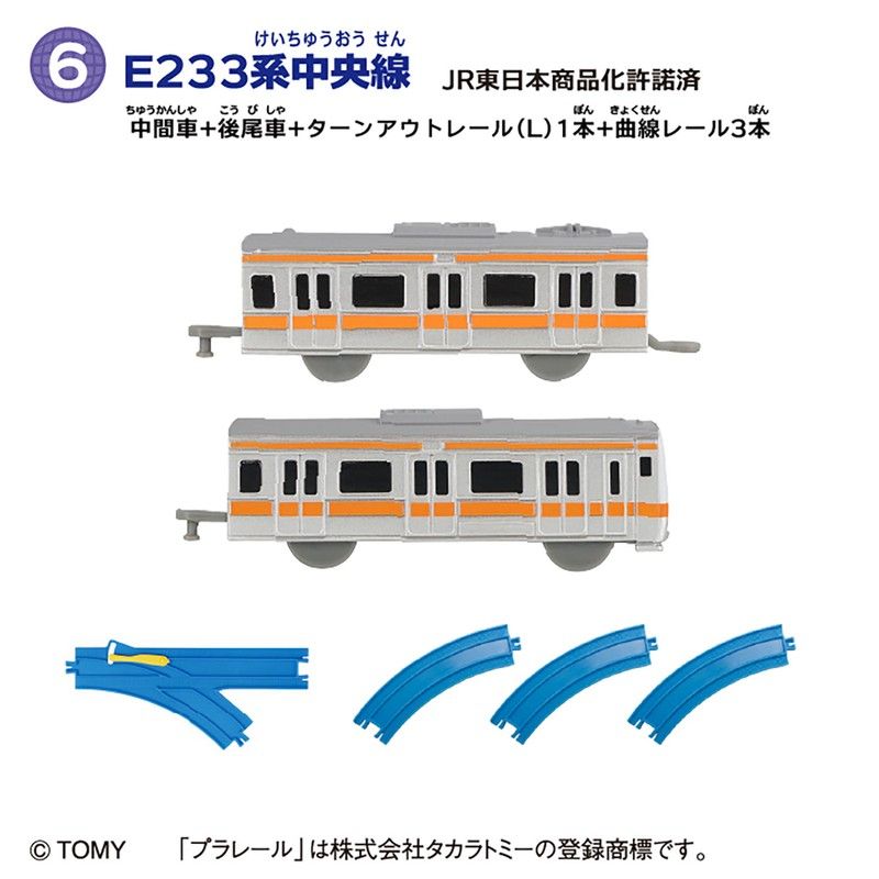 【食玩】つなごうプラレール 13