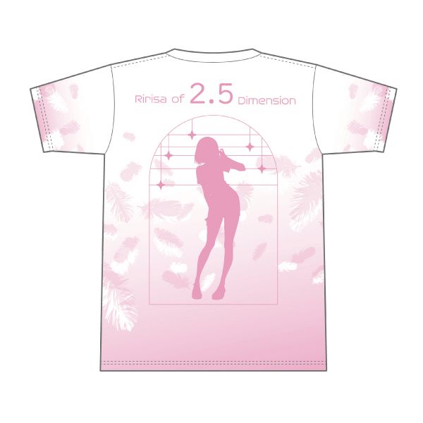 2.5次元の誘惑 フルグラフィックTシャツ 天乃リリサ