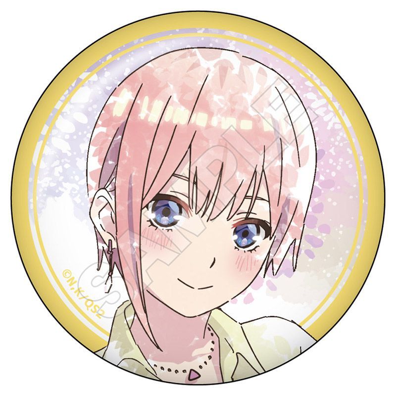 五等分の花嫁* 缶バッジ こもれびアート 第二弾 中野一花