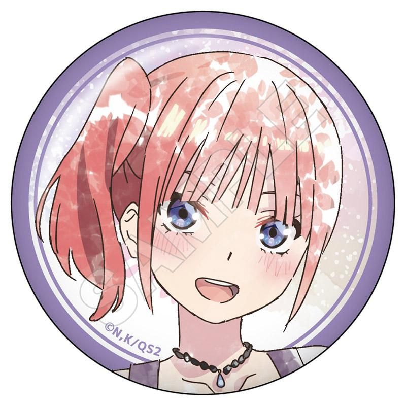 五等分の花嫁* 缶バッジ こもれびアート 第二弾 中野二乃