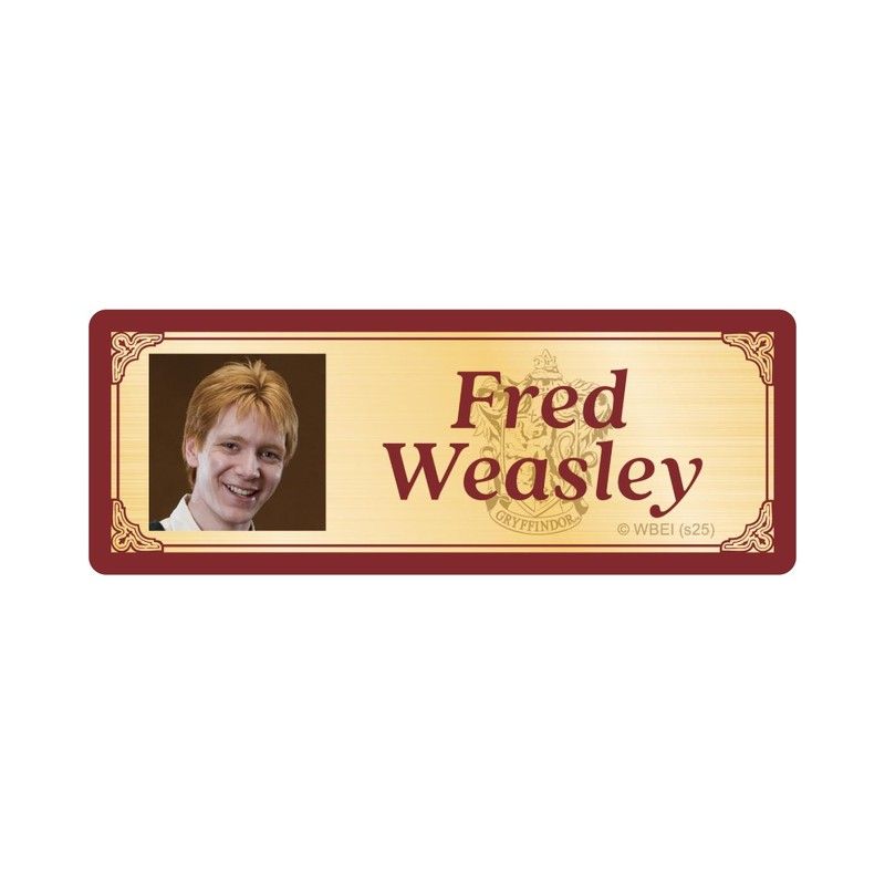 ハリー・ポッター ネームプレート Fred Weasley