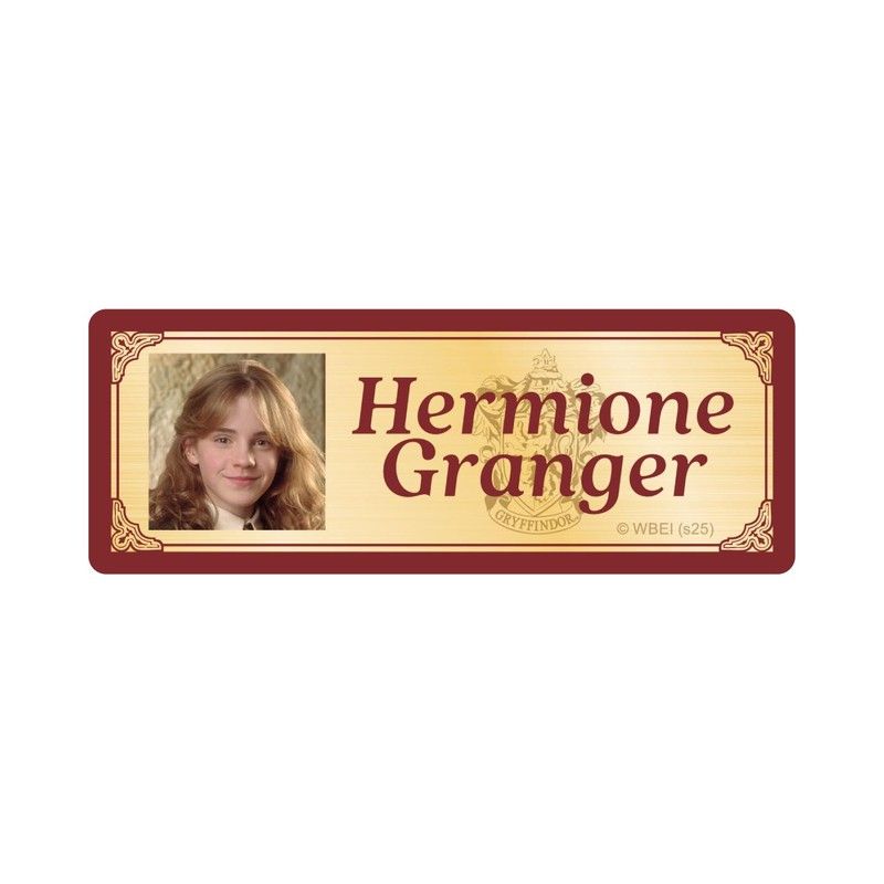 ハリー・ポッター ネームプレート Hermione Granger