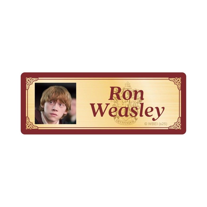 ハリー・ポッター ネームプレート Ron Weasley