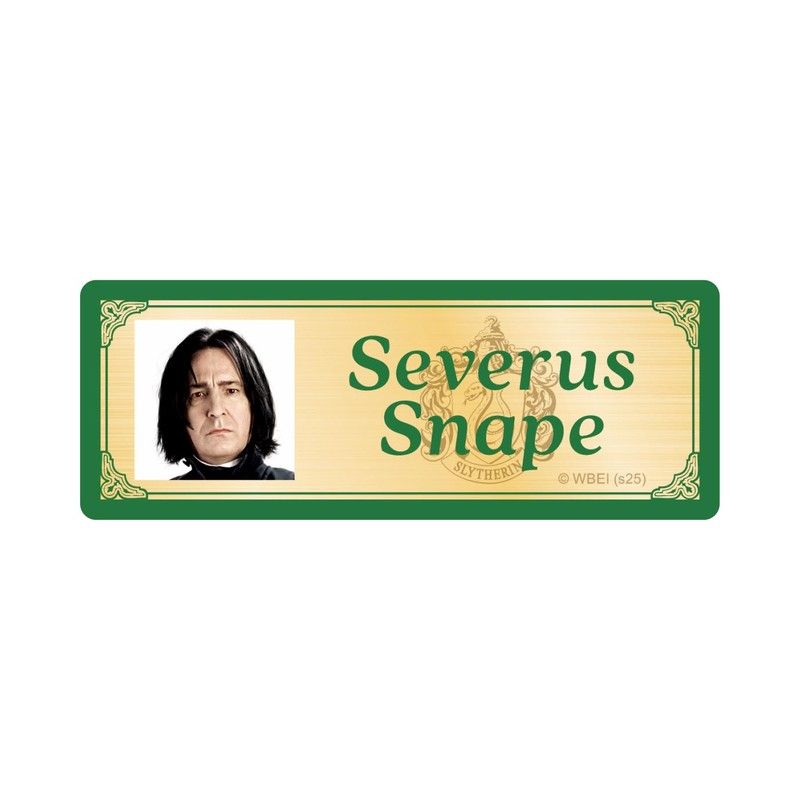 ハリー・ポッター ネームプレート Severus Snape