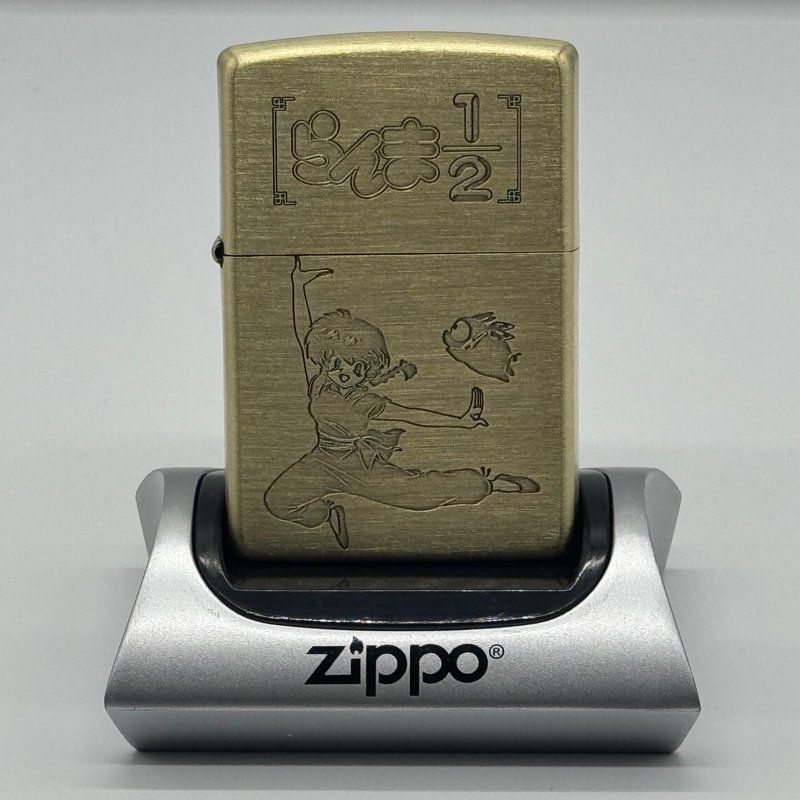 らんま1/2 Zippo ゴールド