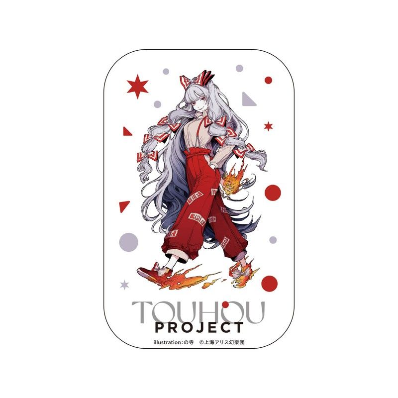 東方Project 缶バッジ 藤原妹紅 の寺