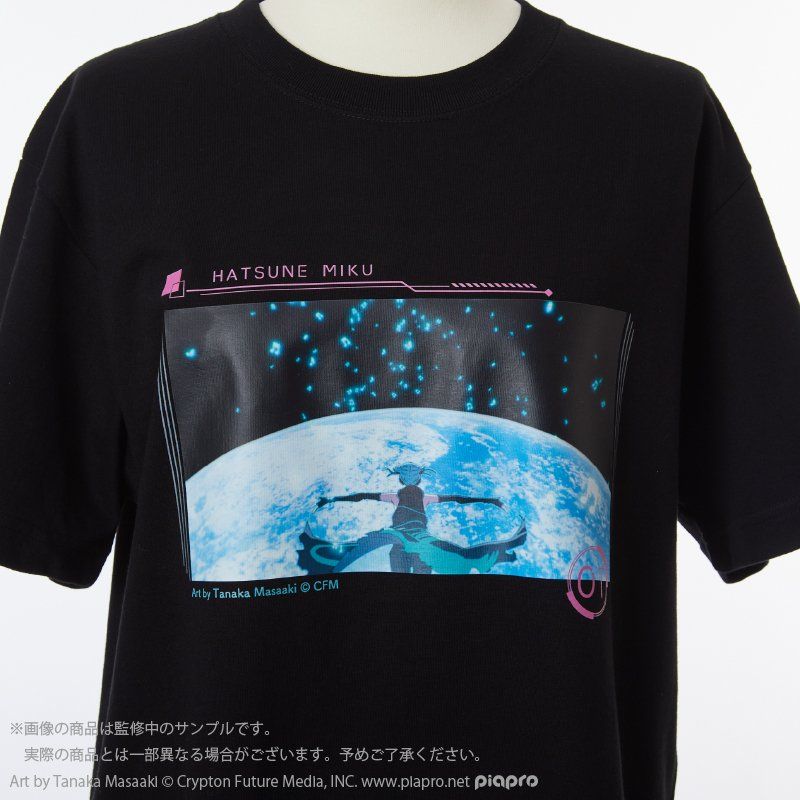 HATSUNE MIKU EXPO 10th Anniversary Tシャツ 柄B(MVカット) ブラック Lサイズ