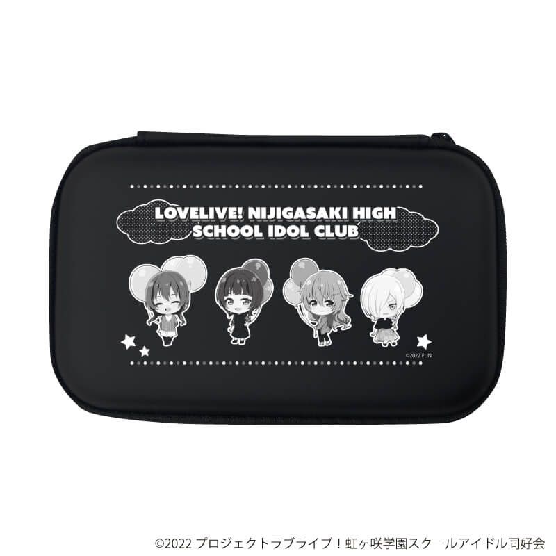 モバイルアクセサリーケース「ラブライブ！虹ヶ咲学園スクールアイドル同好会」03/果林＆彼方＆エマ＆ミア おでかけver.(ミニキャライラスト)