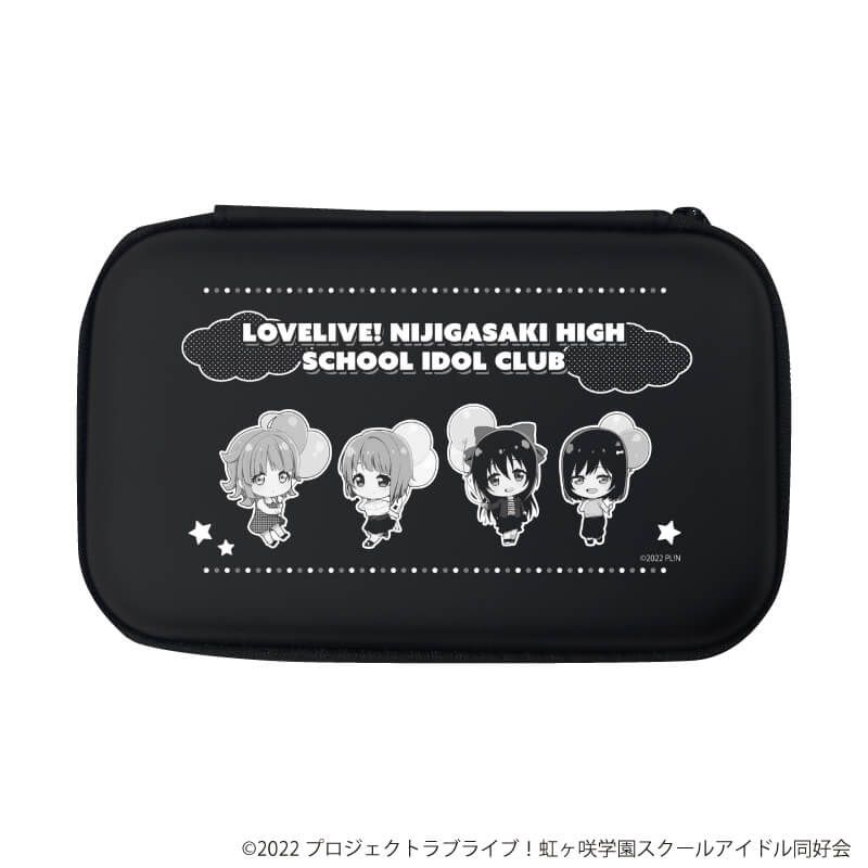 モバイルアクセサリーケース「ラブライブ！虹ヶ咲学園スクールアイドル同好会」01/かすみ＆しずく＆璃奈＆栞子 おでかけver.(ミニキャライラスト)