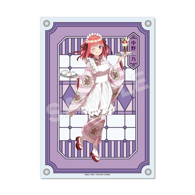 五等分の花嫁∽ ツインアクリルボード 02 二乃(大正ロマンVer.)