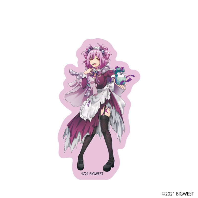 ダイカットステッカー「劇場版マクロスΔ 絶対LIVE!!!!!!」10/闇マキナ