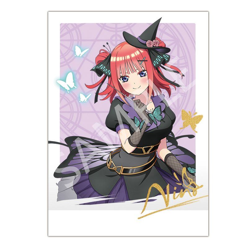 AFORCE×DRAGON HORSE 五等分の花嫁∽ インスタントカメラ風ブロマイド 二乃