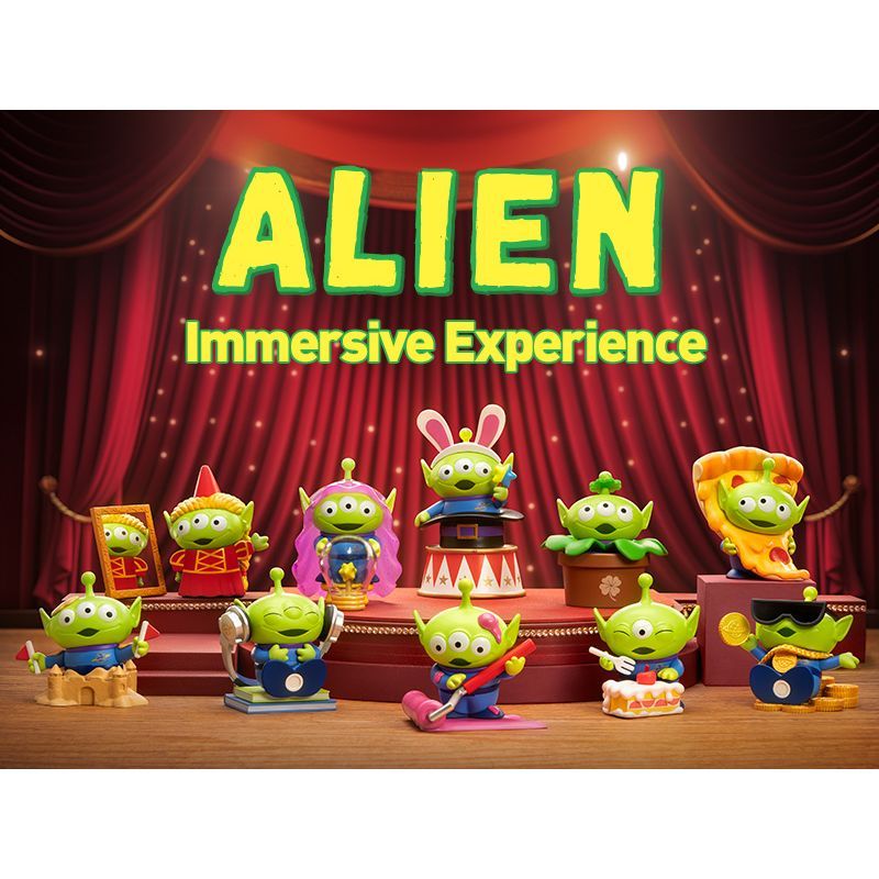 POPMART Disney/Pixar Alien-Immersive Experience シリーズ