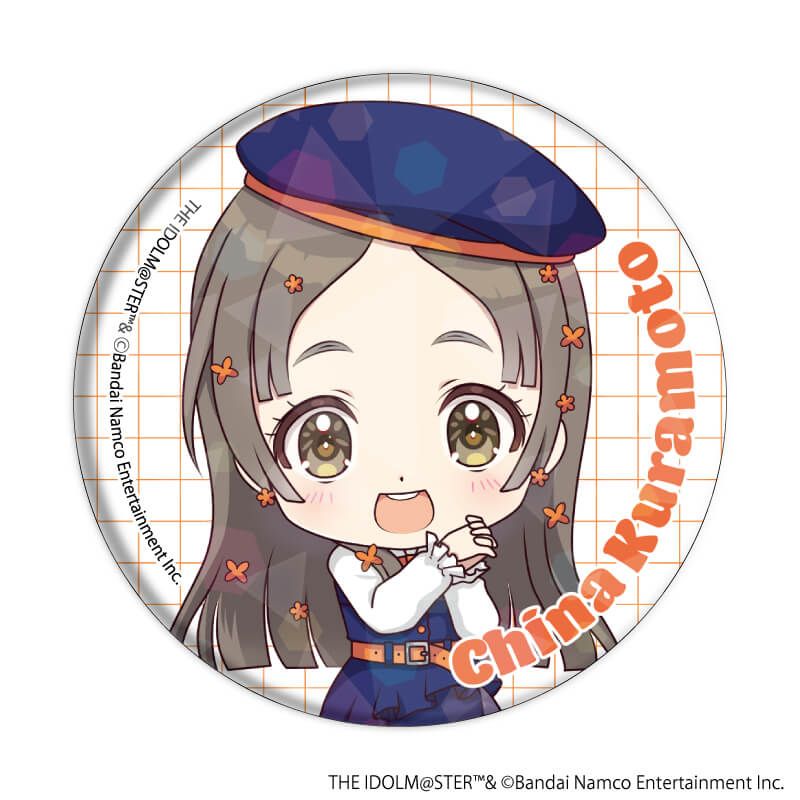 ホログラム缶バッジ(57mm)「学園アイドルマスター」02/シミラールック衣装ver. コンプリートBOX(全12種)(ミニキャライラスト)