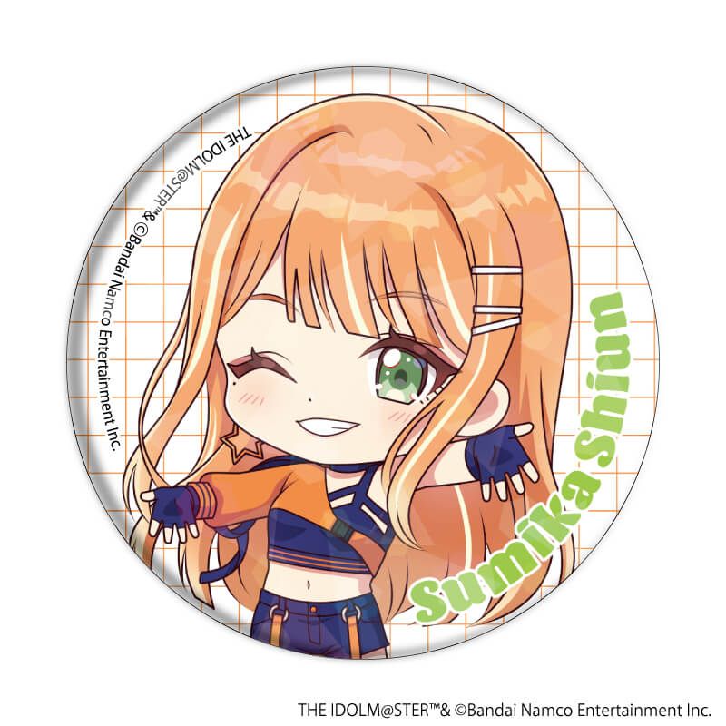 ホログラム缶バッジ(57mm)「学園アイドルマスター」02/シミラールック衣装ver. コンプリートBOX(全12種)(ミニキャライラスト)