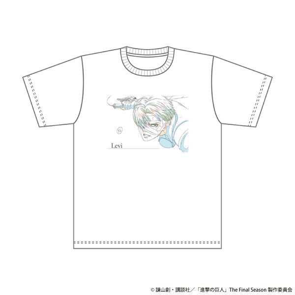 進撃の巨人 Tシャツ リヴァイ