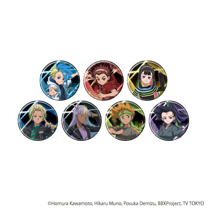 缶バッジ「BEYBLADE X」04/コンプリートBOX(全7種)