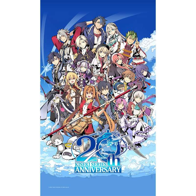 日本ファルコム ブランケット 英雄伝説 軌跡シリーズ/KISEKI 20TH ANNIVERSARY